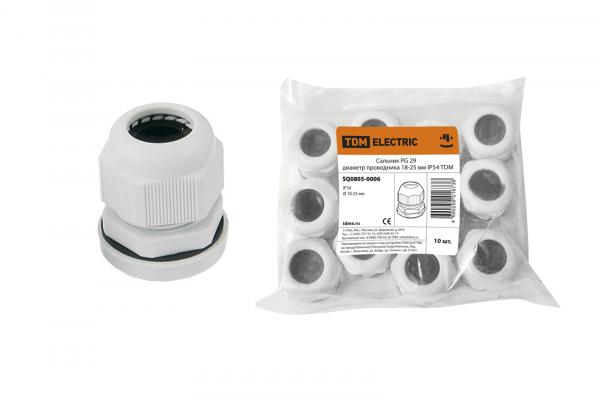 Сальник TDM PG 29  d18-25  IP54