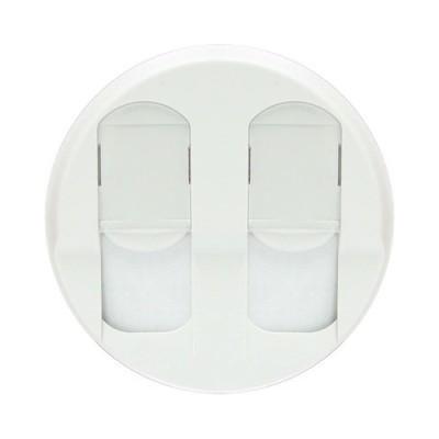 Legrand  Celiane  Белый Лицевая Панель розетки 2хRJ45 68252
