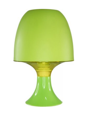 Ночник настольный Трансвит КТ002А_ру 15Вт, 220В, Е14, КЛЛ, зеленый