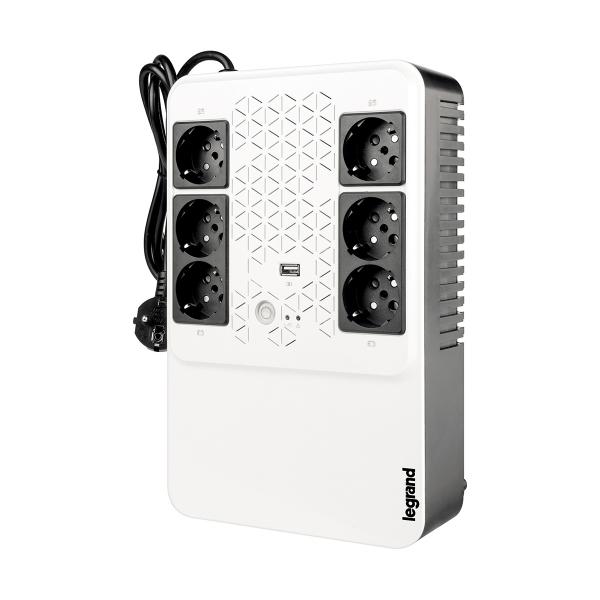 Источник бесперебойного питания Legrand 310082 ИБП Keor Multiplug 800 ВА